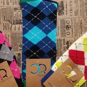 Cotton Republic argyle Dress Socks